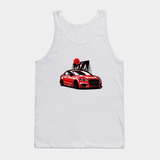 Red A3 RS3 Front Tank Top